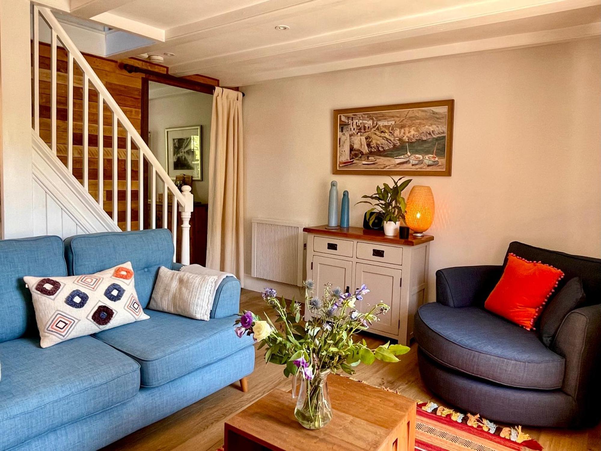 Unique Retreat - 2 Bedroom Cliff Top Cottage With Large Terrace Portloe Εξωτερικό φωτογραφία